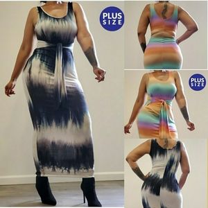Plus size maxi dress